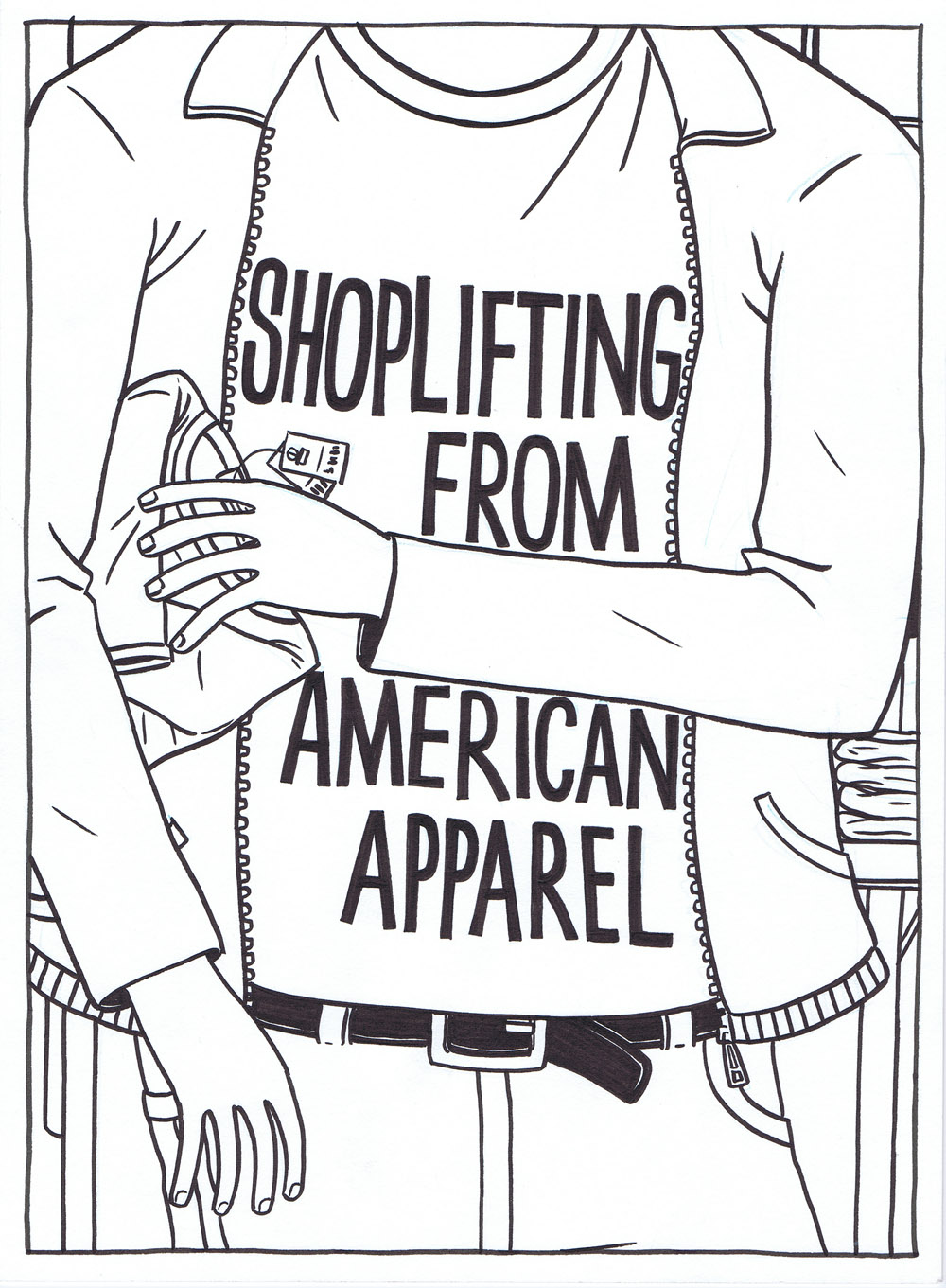 Shoplifting from American Apparel - film poster