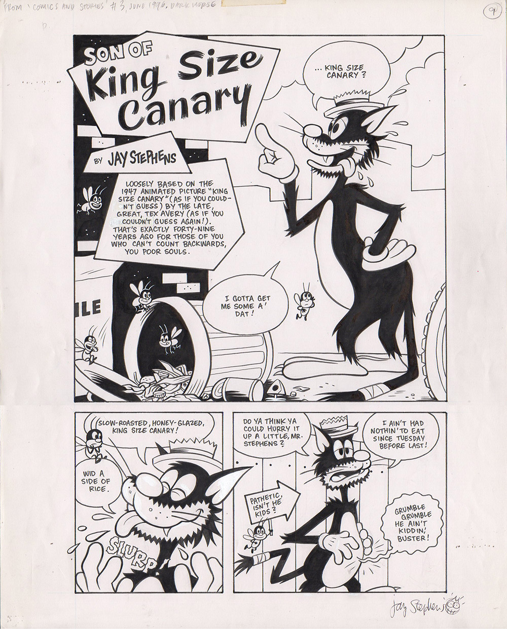 Son of King Size Canary pages 1-8