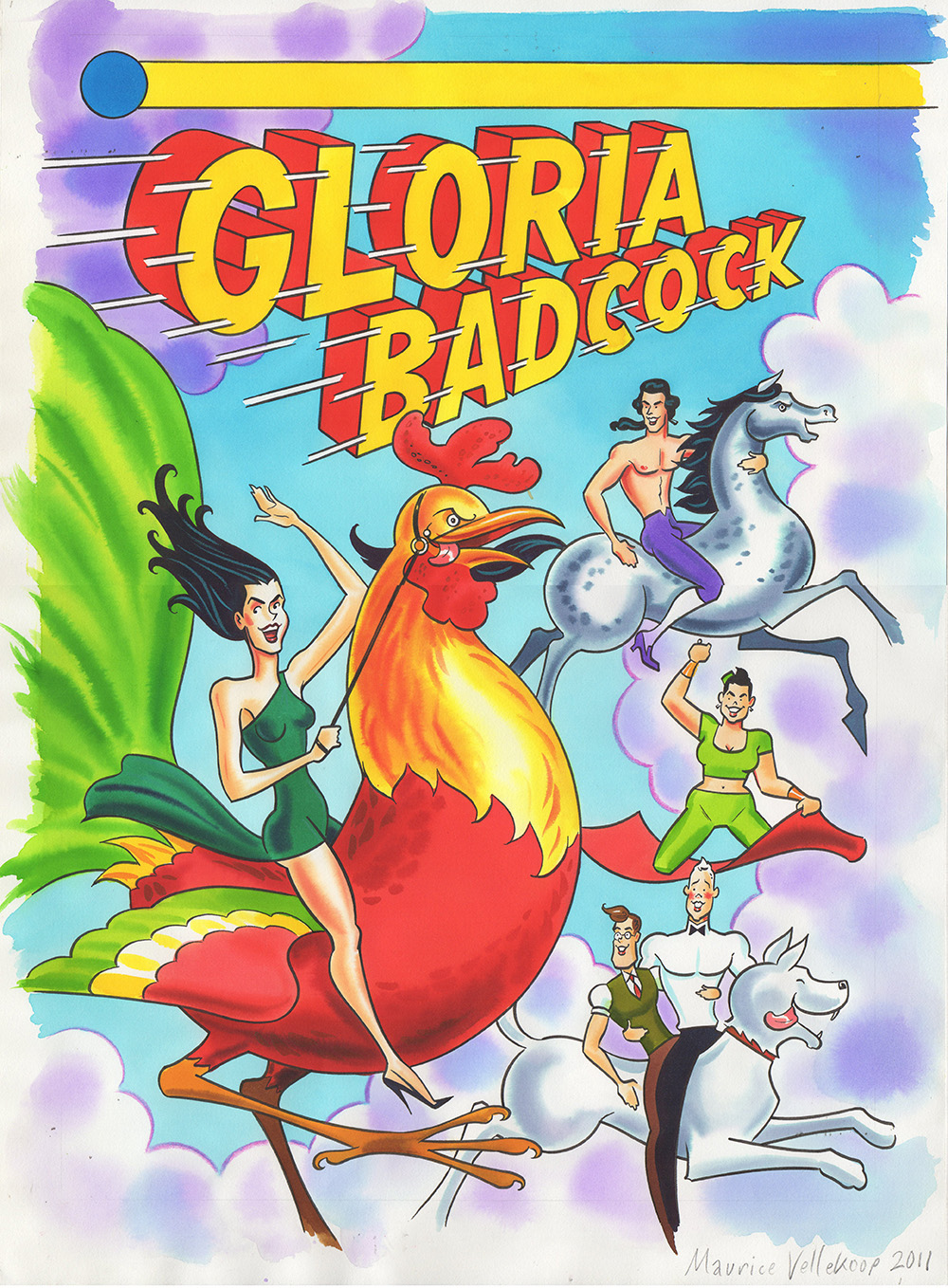 The World of Gloria Badcock - Cover