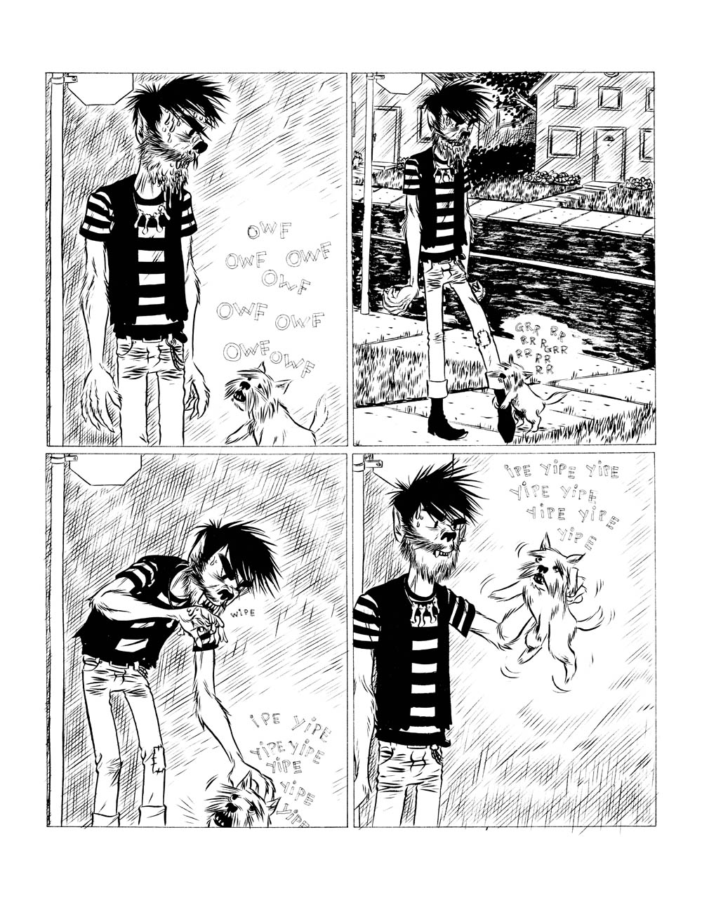 Teenage Werewolf - page 5