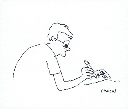 Illustration of the author