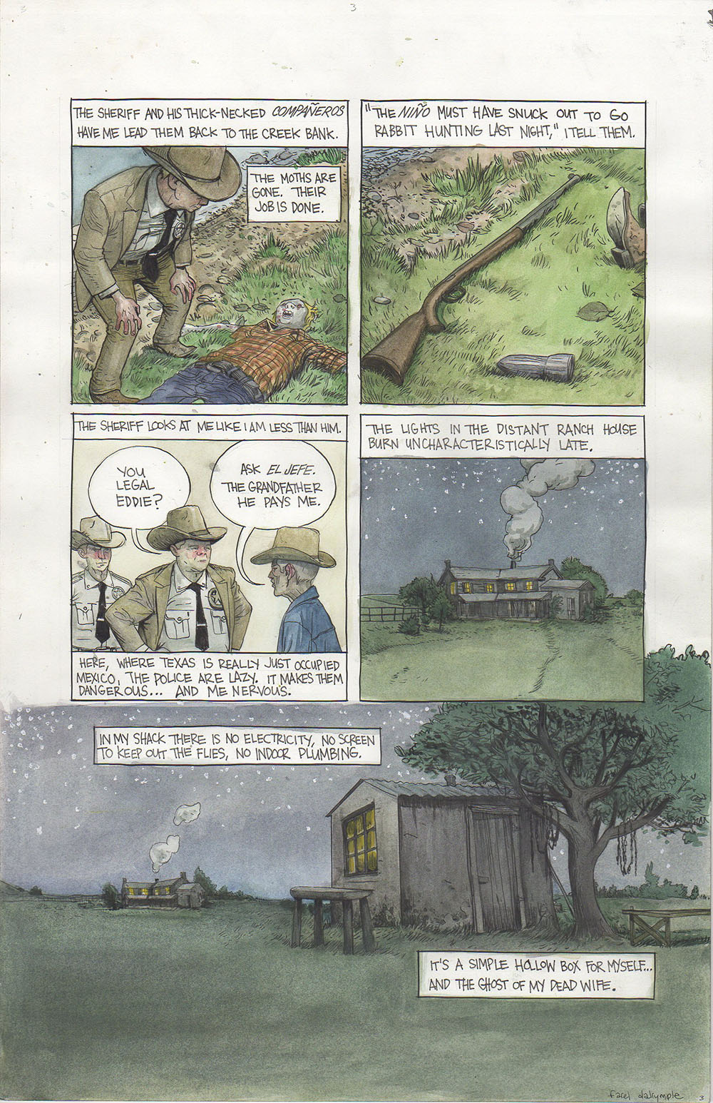 The Unexpected (Vertigo) - "The Land" - page 66