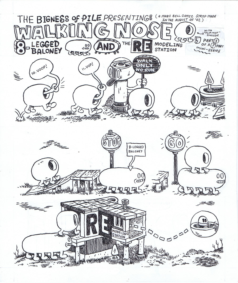 He Nose Regret #3 - "Walking Nose"