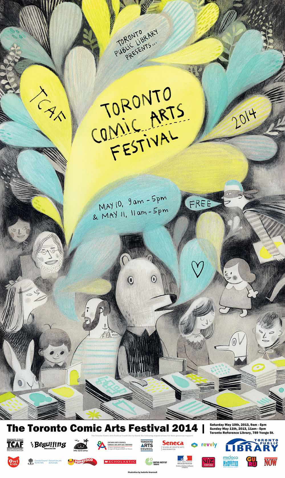 TCAF 2014 Poster (Isabelle Arsenault)